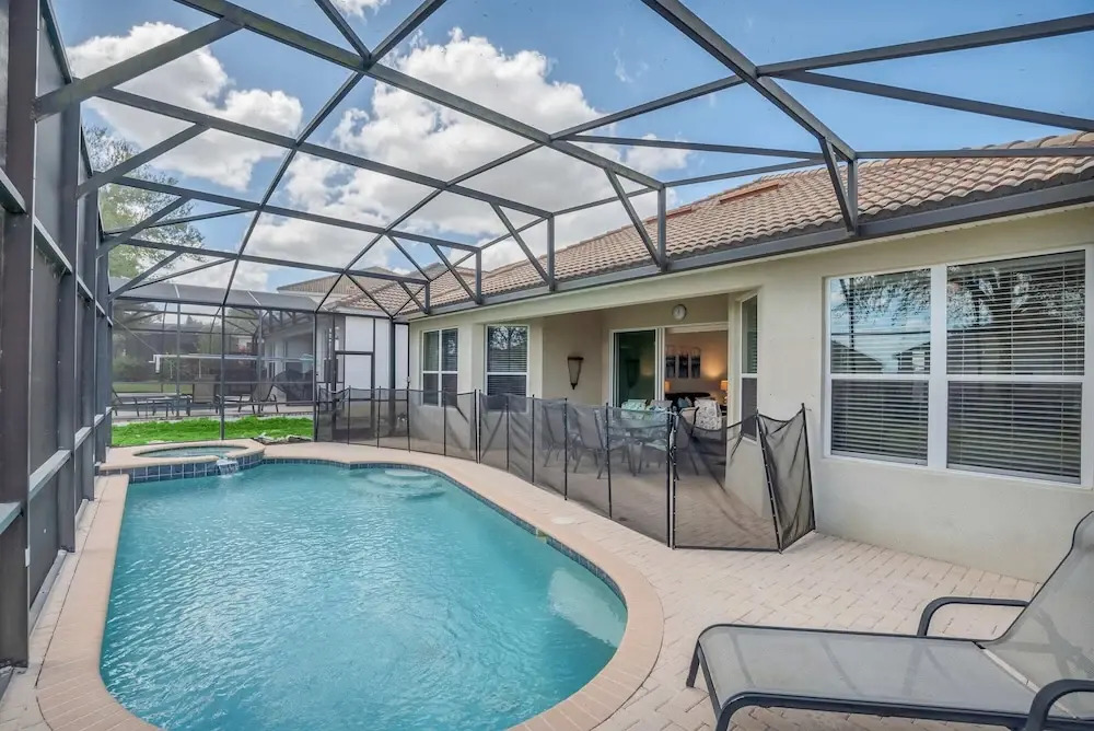 Stunning Home With Great Pool Area, 5 Miles From Disney! CDC Standards #5wh524