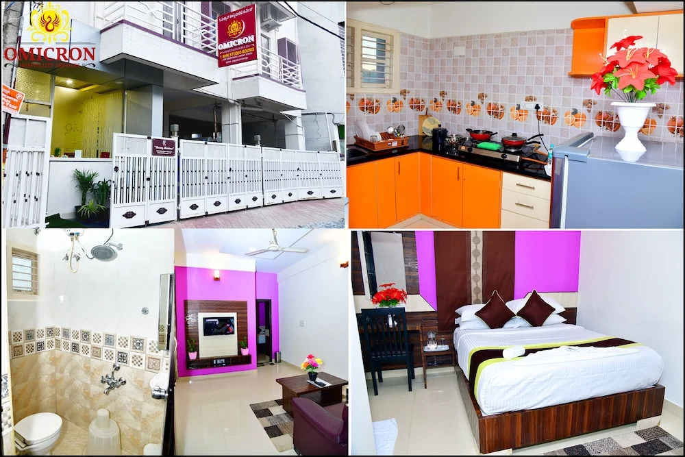 Hotel Omicron 1 BHK Studio room