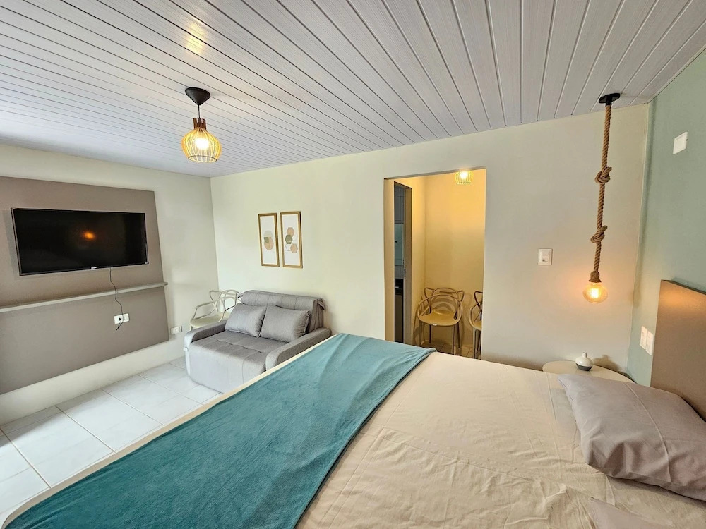 Flats Beira-Rio com Espaço Gourmet Completo