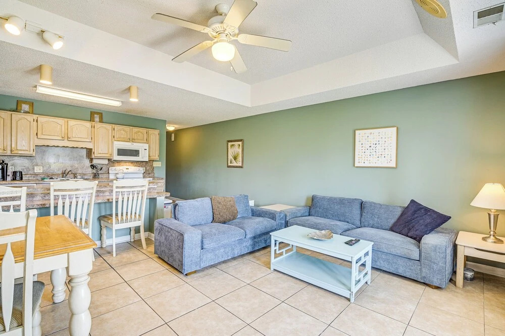 Patio & Water Views! Family Condo in Myrtle Beach