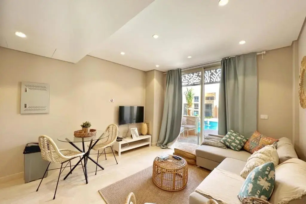 Boho Mint 1 Bdr Mangroovy Pool & Sea View