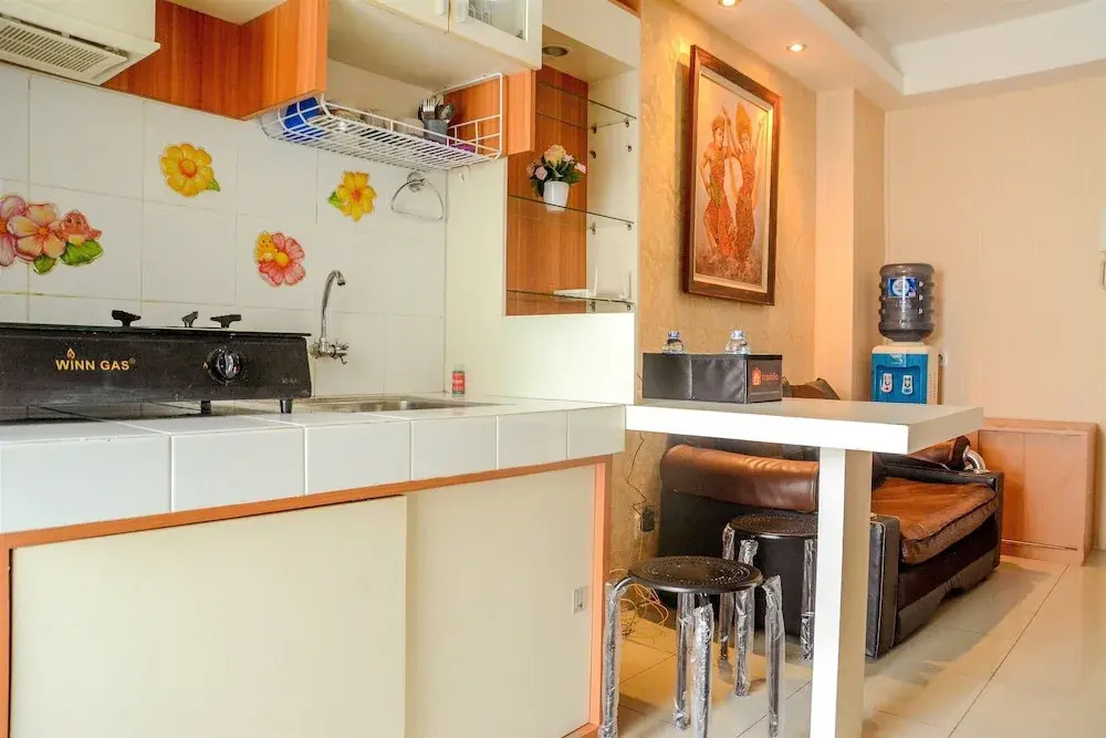 2Br Homey Green Palace Kalibata Apartment