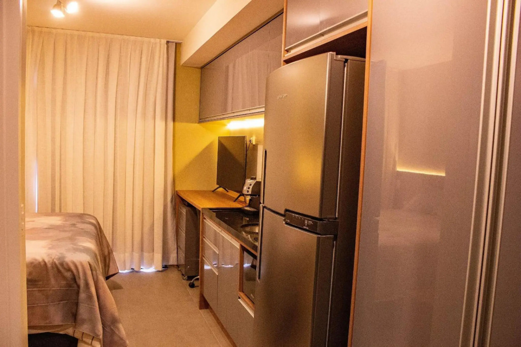 Studio novíssimo com Academia, Piscina no Rooftop, Wi-fi, Coworking, Próximo a Avenida Paulista - Belint 1