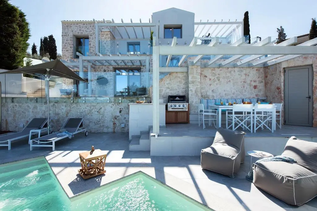 Villa Costele with Private Sandy Beach