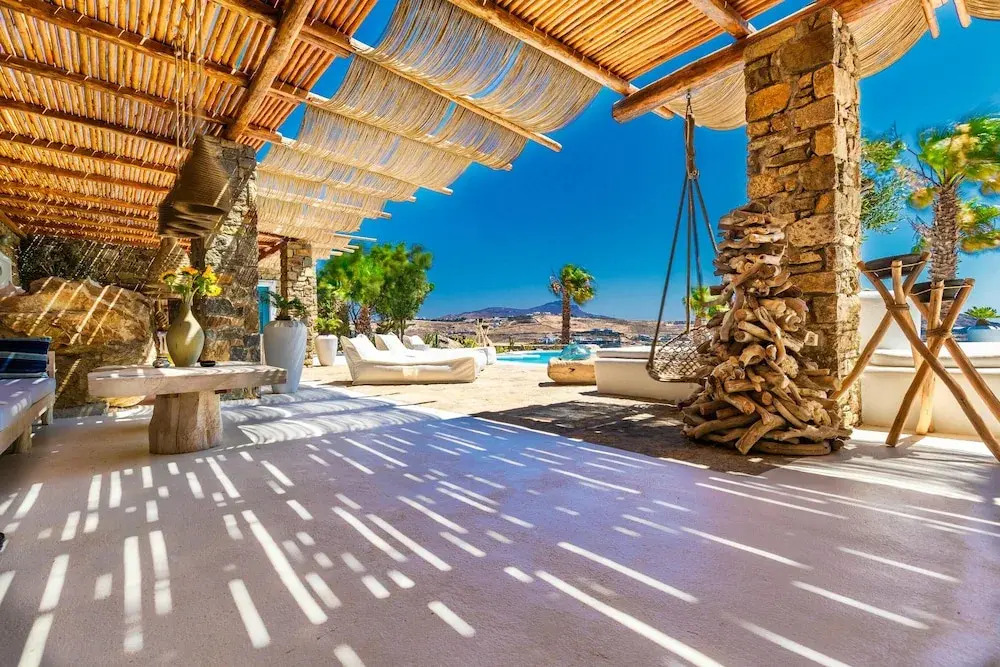 Villa With 6 Bedrooms in Mikonos, With Wonderful sea View, Private Poo