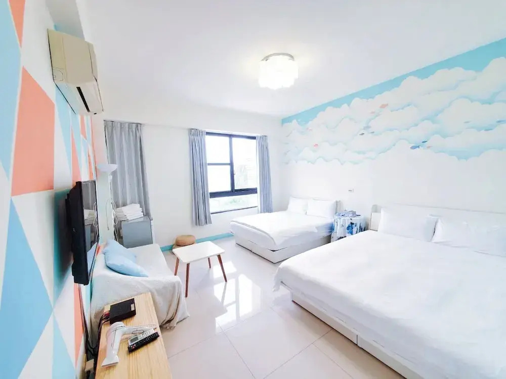 suiian inn 隨緣民宿 國旅卡 加長特大床king size