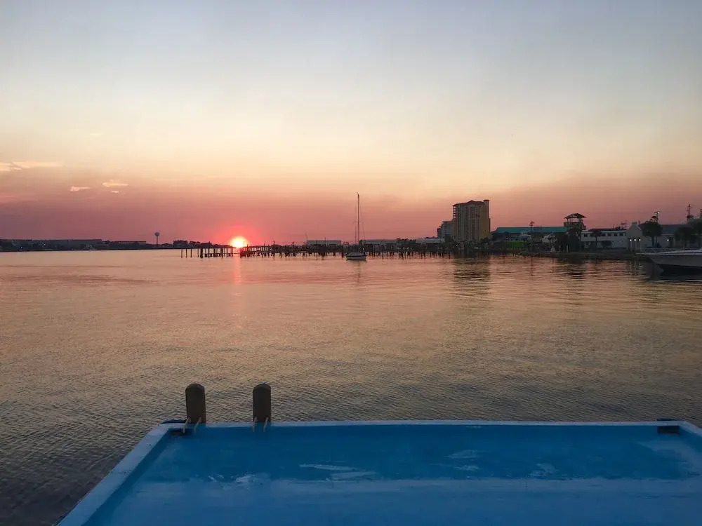 Sunset Houseboat