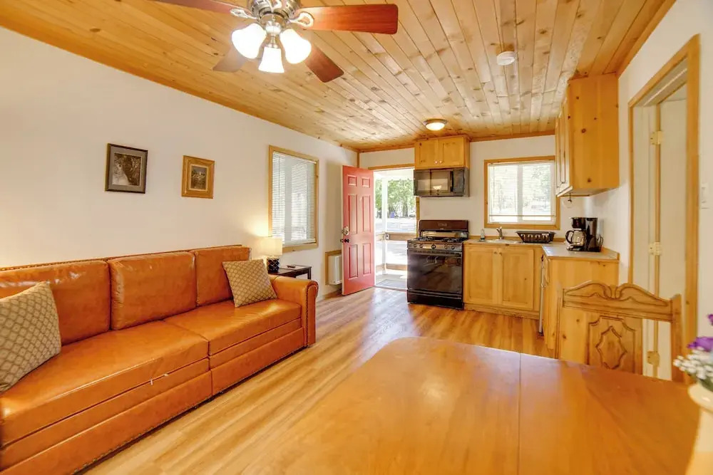 Golf, Hike, Sip Wine: Cobb Mountain Cabin w/ Patio