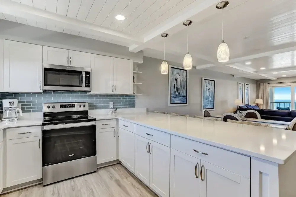Fully Remodeled Condo with Atlantic Ocean View and Access to Private Fishing Pier by RedAwning