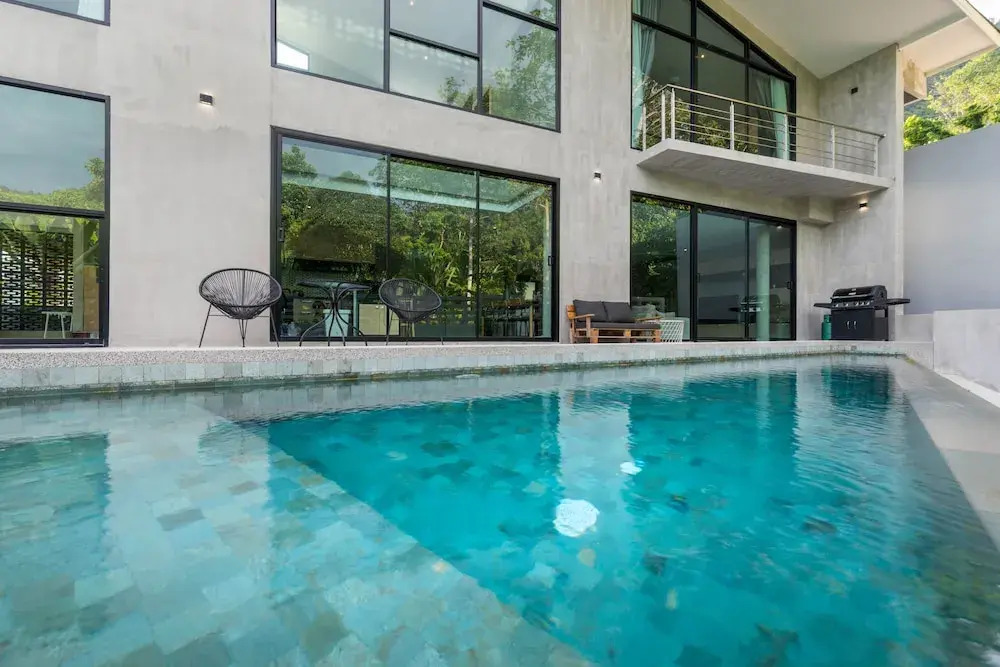 Luxury 3 Bedroom Pool Villa Angle