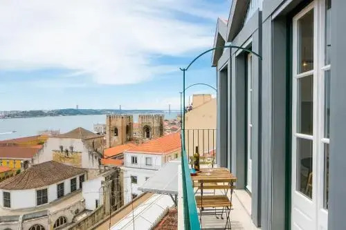 Alfama Terrace River View 12 by Lisbonne Collection