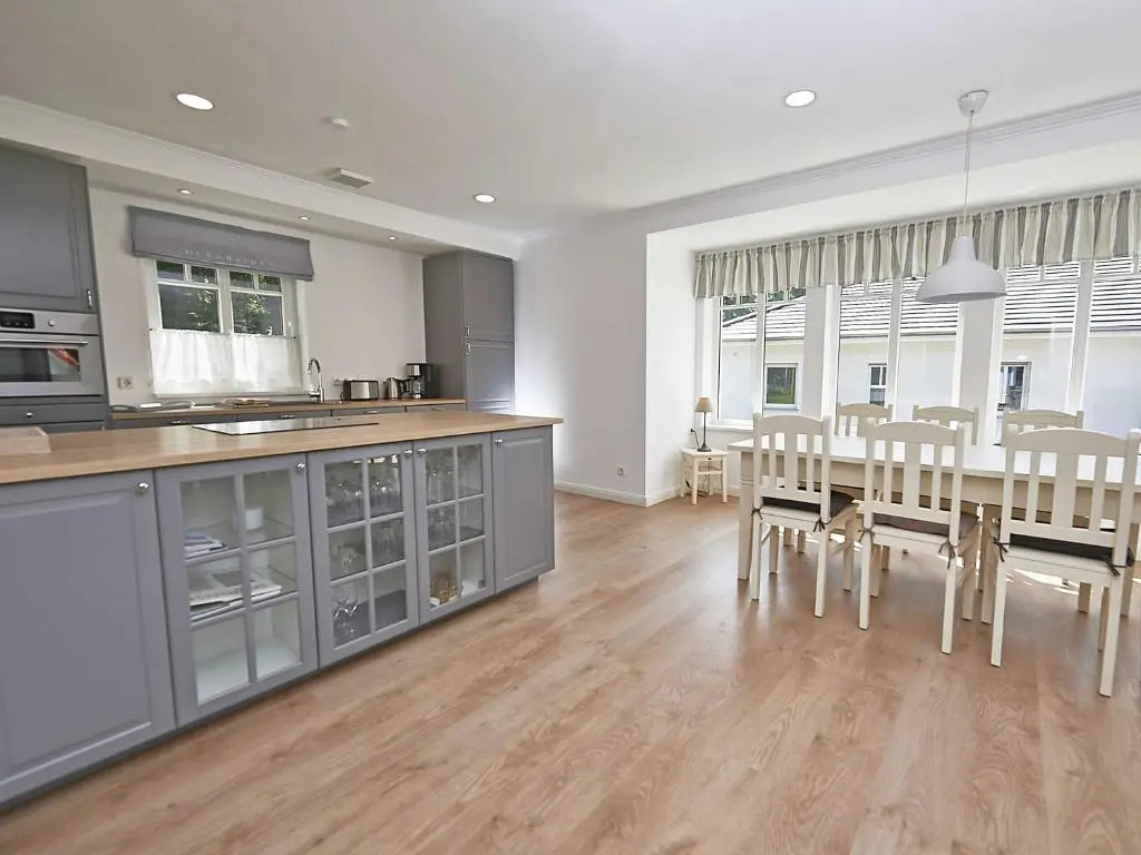 Haus "Strandlust" F408 über zwei Etagen mit Kamin, Terrasse, Garten