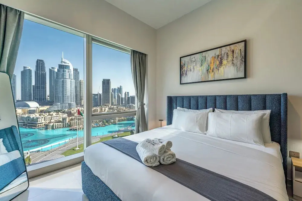 The View of a Lifetime - Luxury Living with Full Burj Khalifa & Fountain Show