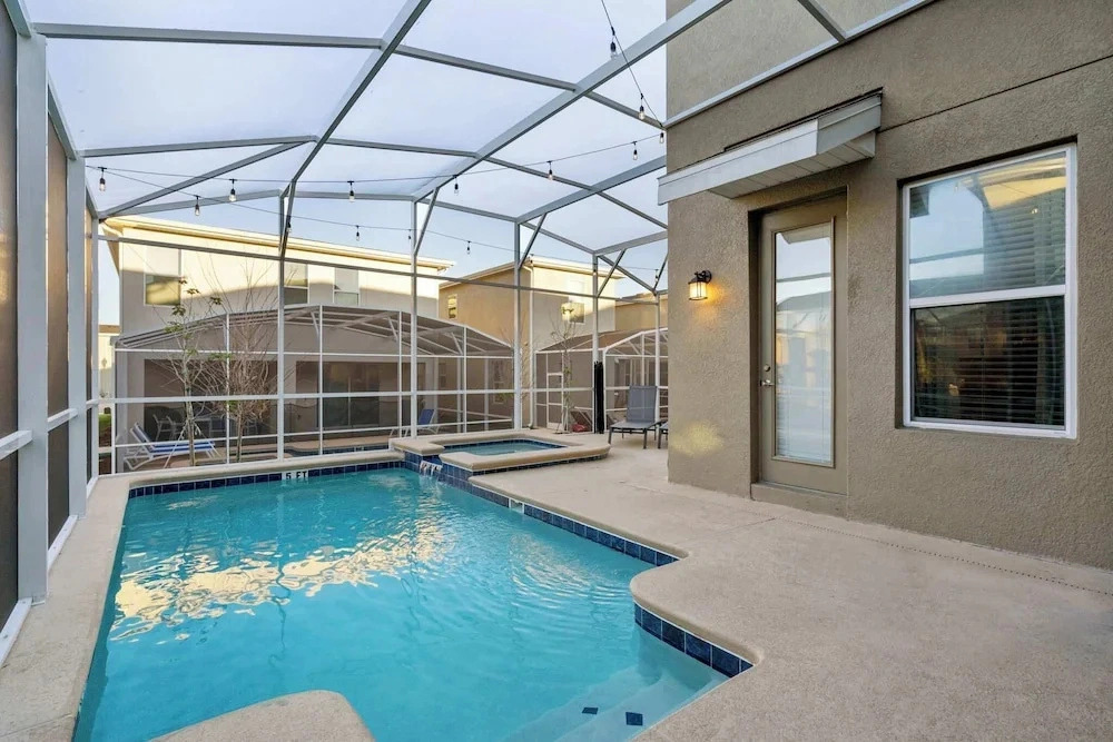 Private Pool & Game Room at Family Villa Near Disney