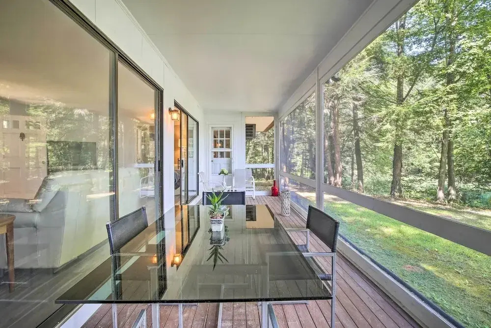 Water-view Home in the Berkshires