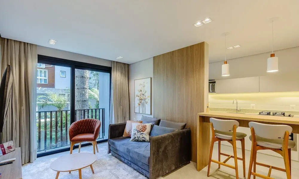 Apt With Balcony in the Heart of Gramado - Mlu0306