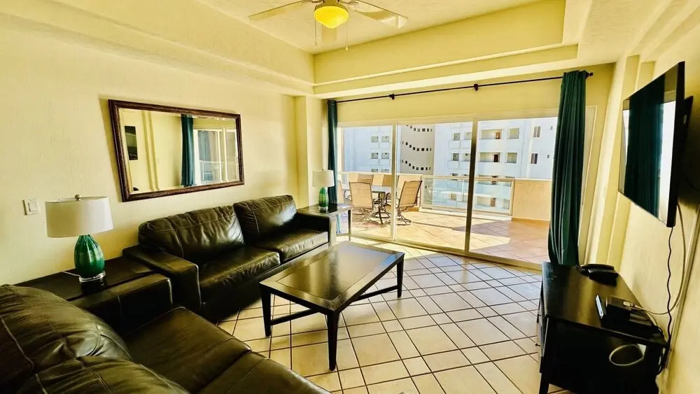 Spectacular 2 Bedroom Condo on Sandy Beach at Las Palmas Resort D-505 2 Condo by RedAwning