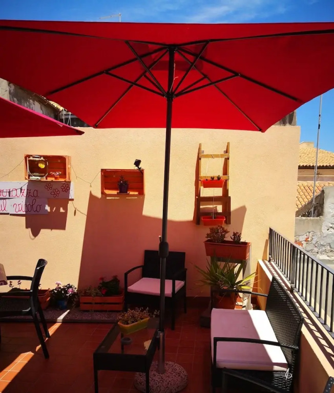 La terrazza sul vicolo della Giudecca