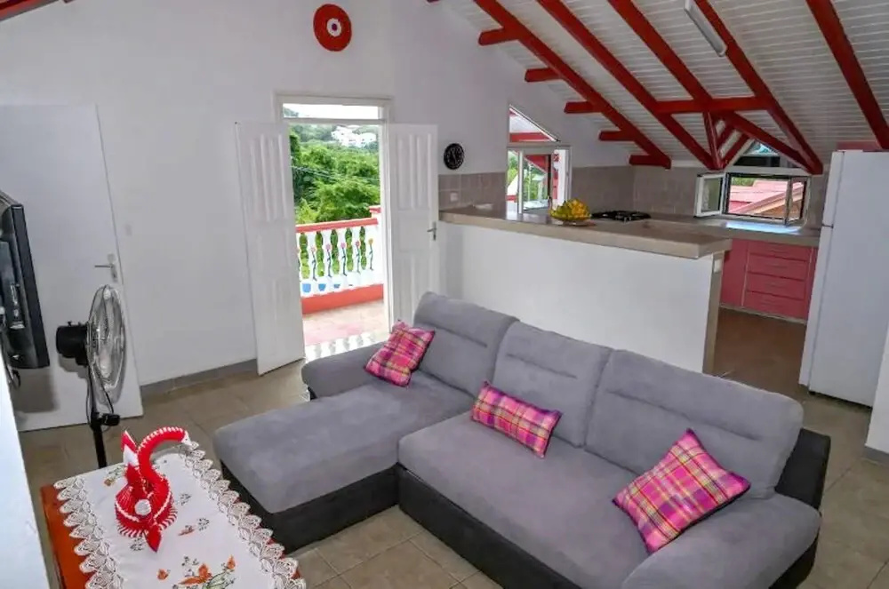 Property With 2 Bedrooms in Vieux-habitants, With Wonderful sea View, Furnished Garden and Wifi