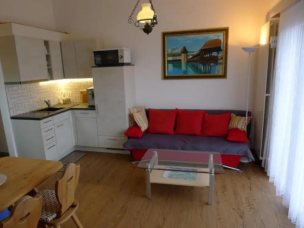 Elfe Apartments Studio for 2 Adults, Balcony With Lake and Mountain View