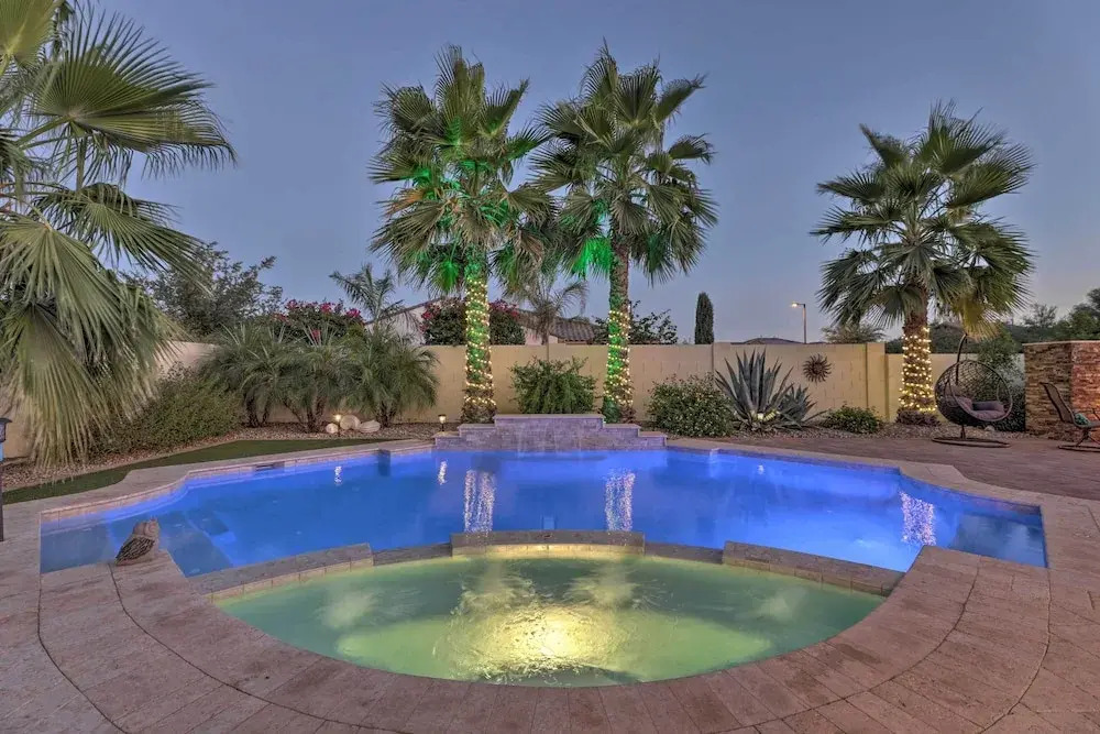 Modern Azure Home w/ Beautiful Patio, Pool & Spa!
