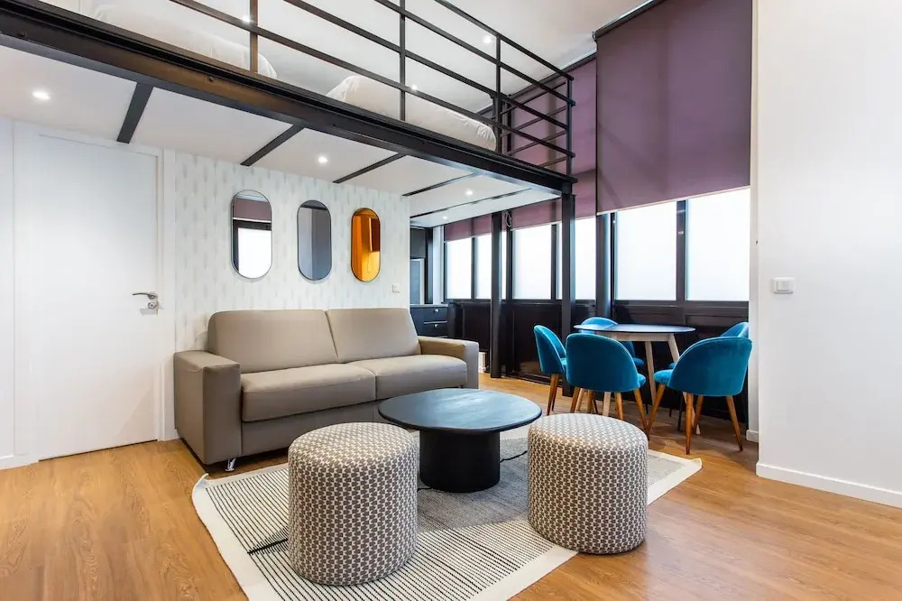 Luxury loft in paris
