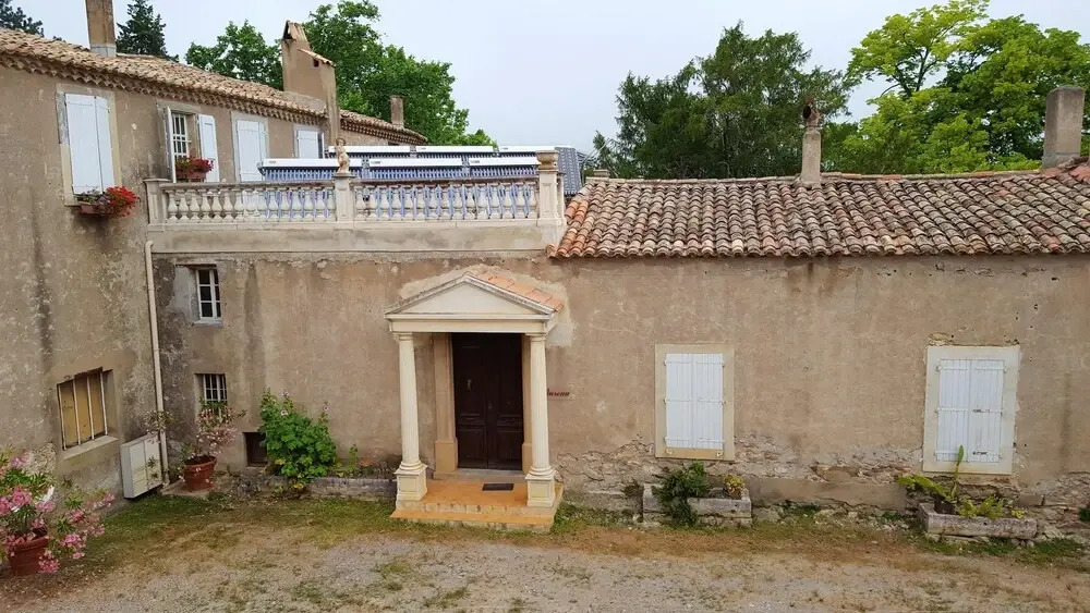 House With 3 Bedrooms in Lagrasse, With Pool Access, Furnished Terrace