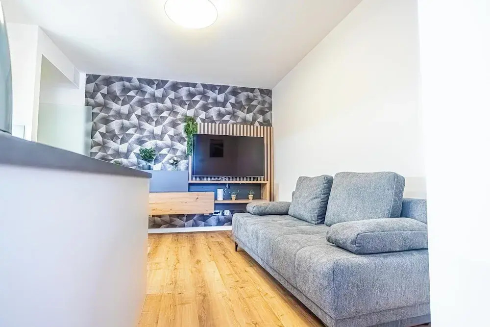 Comfy 1BR 1LR Apt Donaustadt Zones