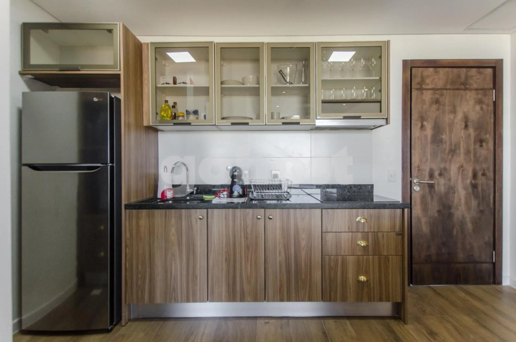 Apartamento de cabaña rústica con cama King 1D009