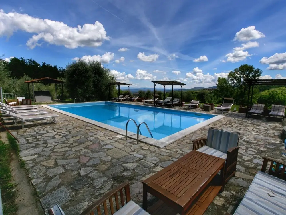 Holiday Home with Shared Swimming Pool in the Green Hills of Chianti