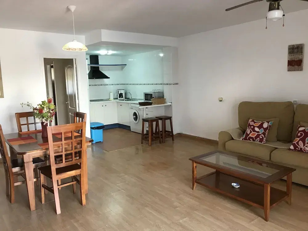 G floor facing the nudist beach, with private patio and East orientation, 1 bdr