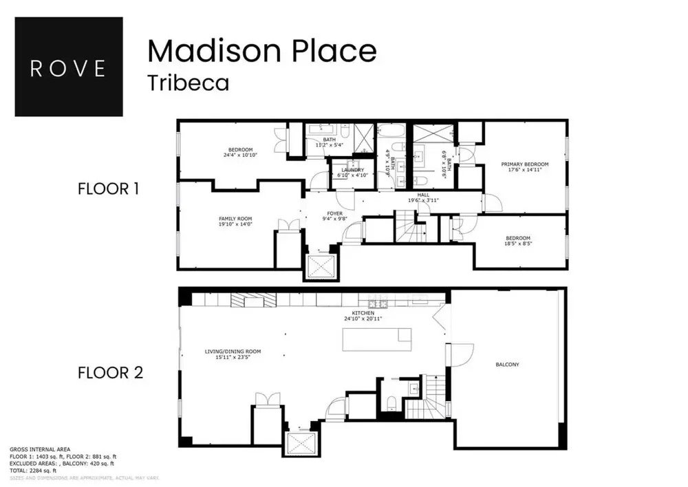 Madison Place by Rove Travel 4BR Tribeca PH
