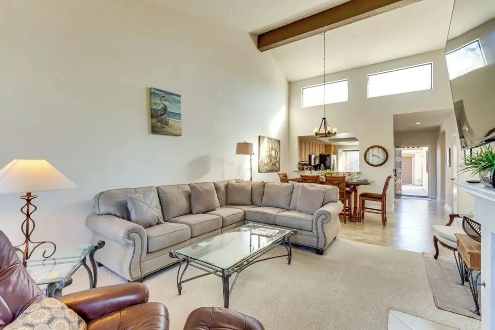 Mtn View & Fairway-facing Patio: Palm Desert Condo