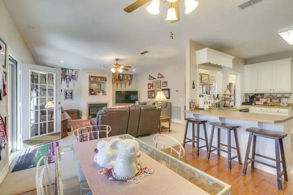 Starkville Vacation Rental ~ 2 Mi to MSU