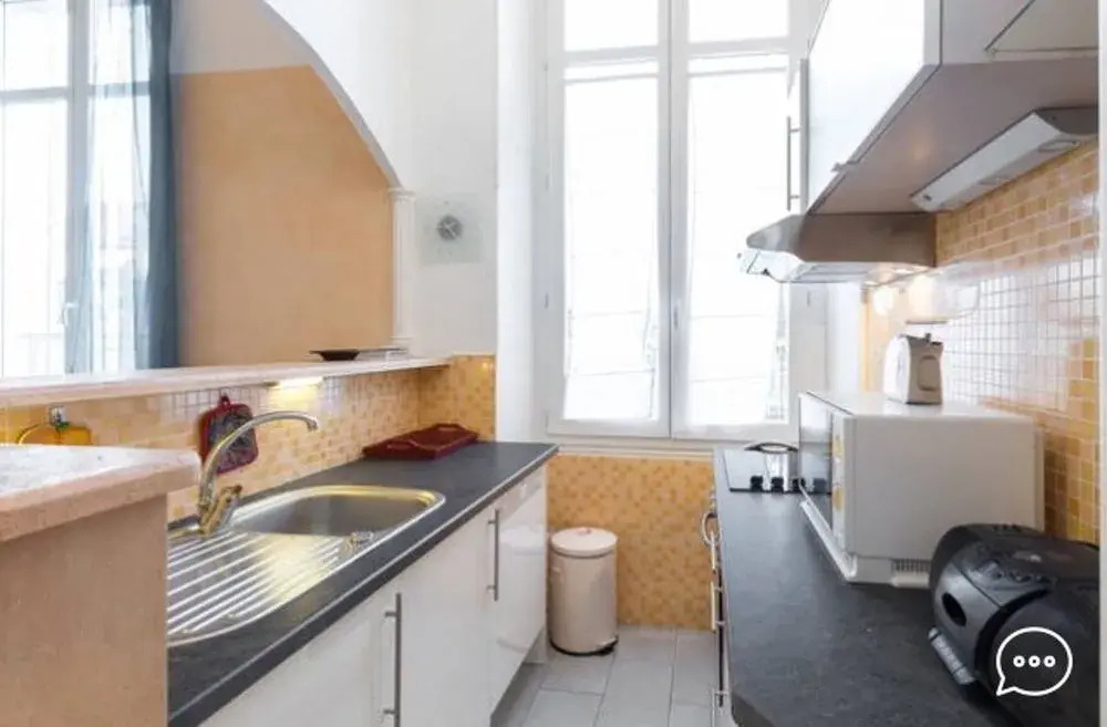 Studio in Cannes, With Wonderful City View and Wifi - 500 m From the B