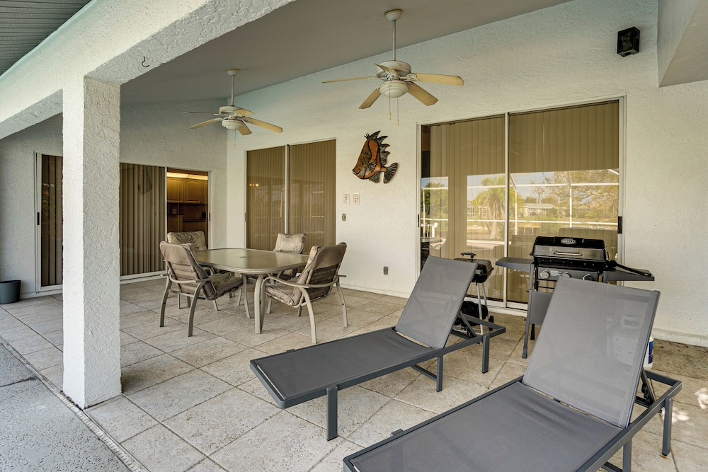 Canal-front Gem w/ Private Dock in Port Charlotte!