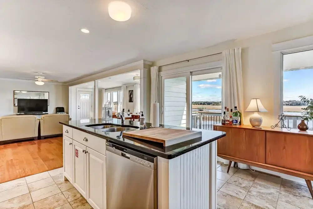 Open Floor Home with Marsh Front Deck and Breathtaking View by RedAwning
