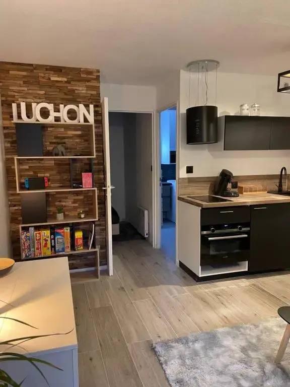 T2 hypercentre Luchon, jardin et parking privatifs