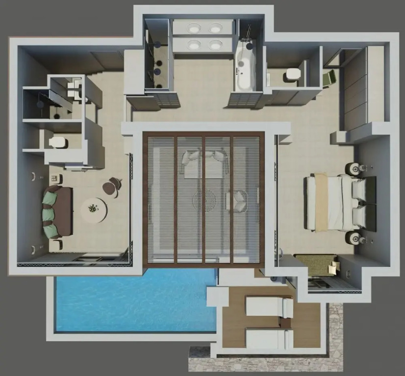 Eagles Villas Halkidiki Residential 3 Bedroom Pool Villa With Private Garden