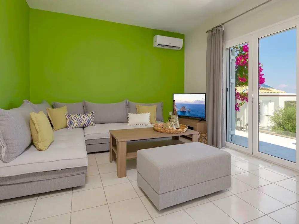 Beautiful Luxury Villa, Private Pool, Panoramic View on Ionian Sea, Zakynthos