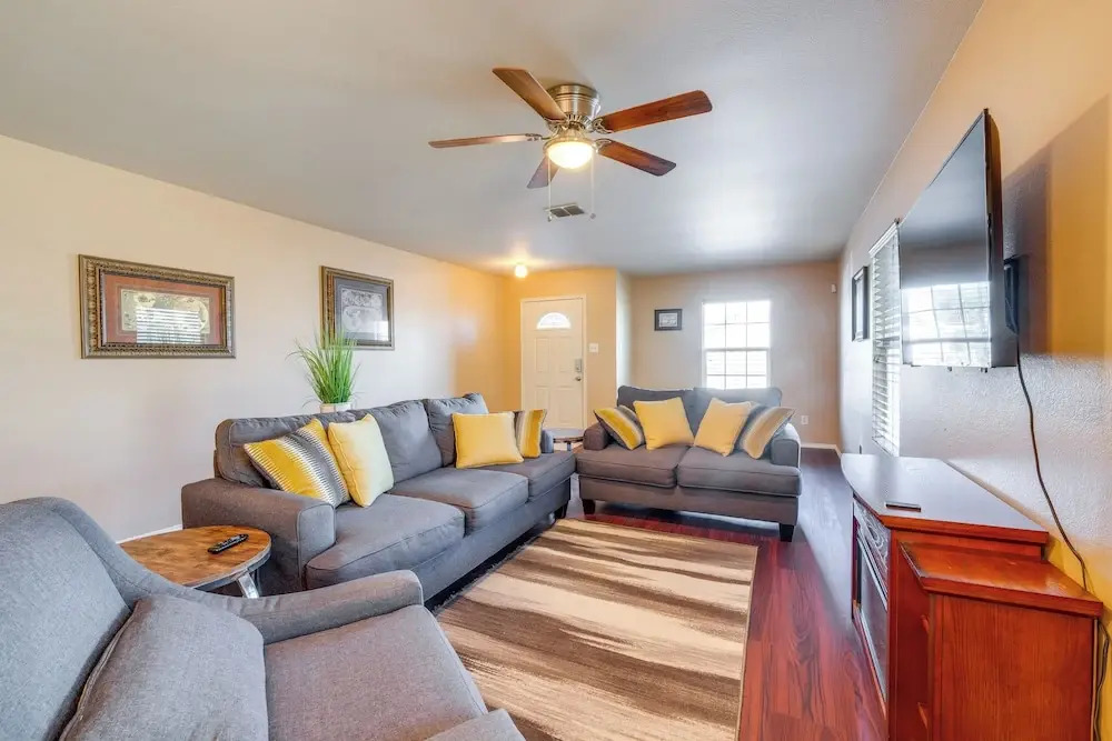 Private Yard & Patio: Fort Worth Family Home