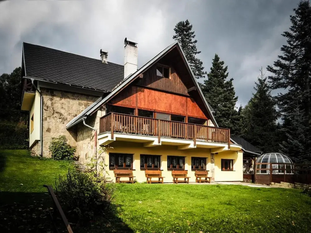 Villa in Staré Hamry near Ski Park Grun