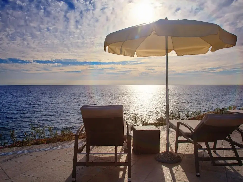 Apartment with Common Pool, Balcony, & Barbecue in Mali Maj near Porec
