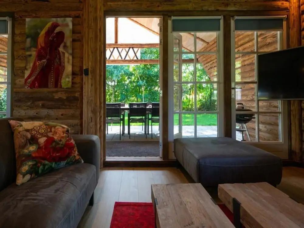 Spacious Wooden Chalet With Covered Terrace