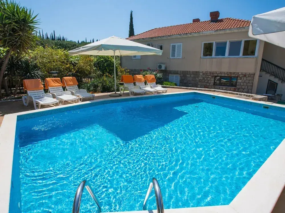 Apartments Vidak - One Bedroom Apartment With Terrace and Sea View -