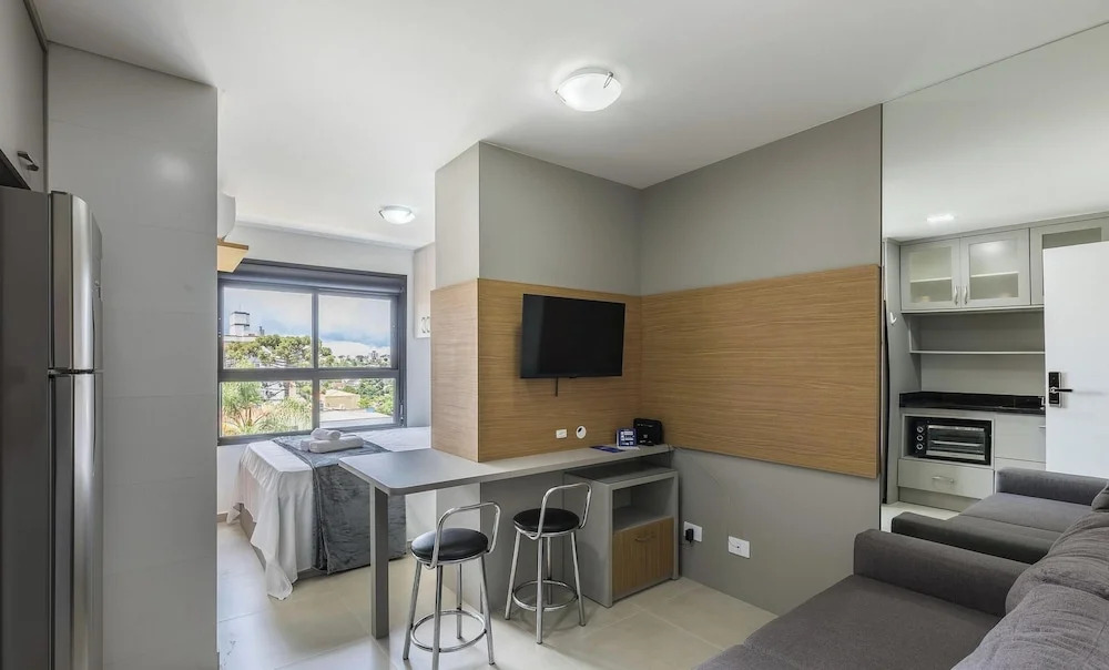 Your Complete Stay in a Building With a gym in the Best Location in Curitiba - Plas