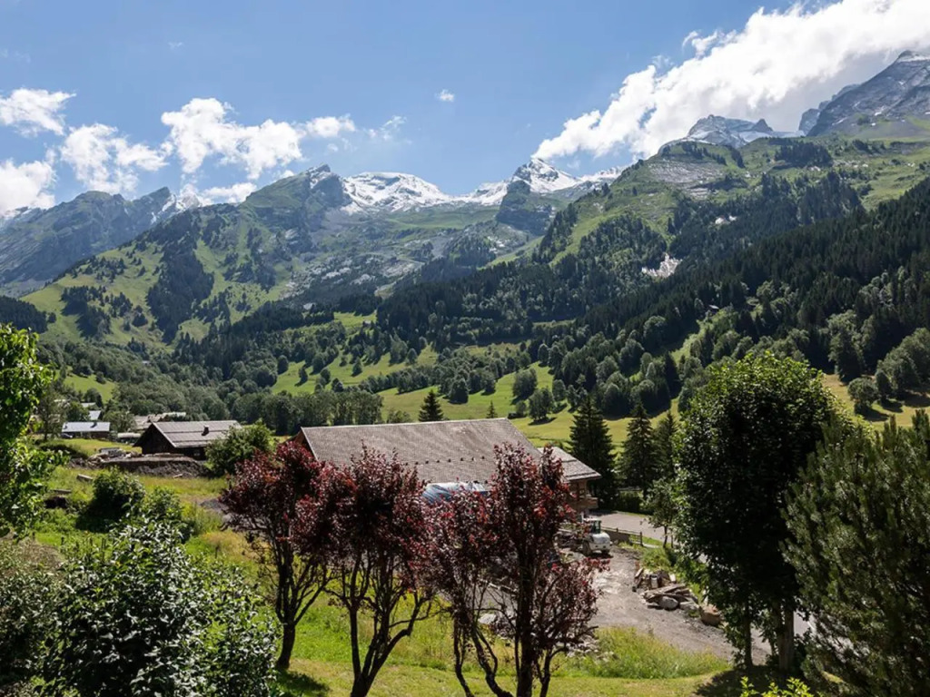 Chalet 10 pers à La Clusaz - 5 ch - Calme - Cheminée - Animaux admis - Parking - FR-1-437-73