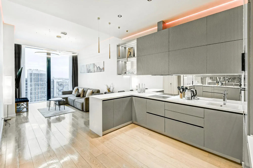 Апартаменты Fly Apartments  на проезде 1-й Красногвардейский