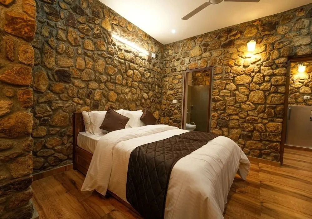 Stone castle by voye homes