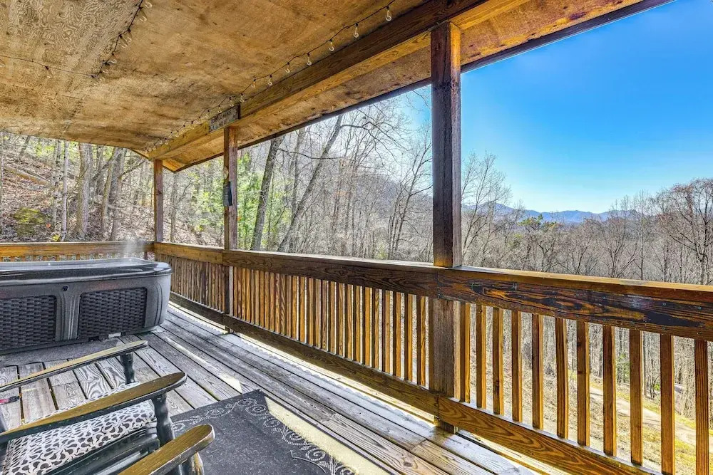 Near Hiking & Rafting: Bryson City Gem w/ Hot Tub!